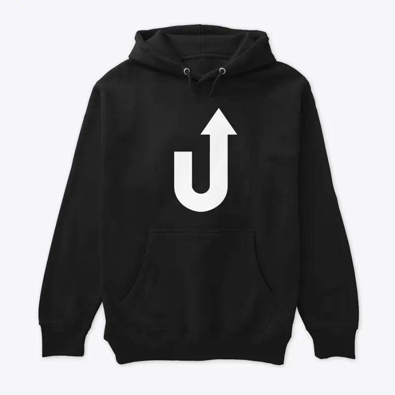 meet me up top  - premium hoodie - black