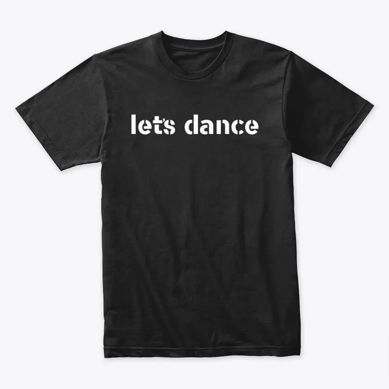 let's dance premium tee - black n large