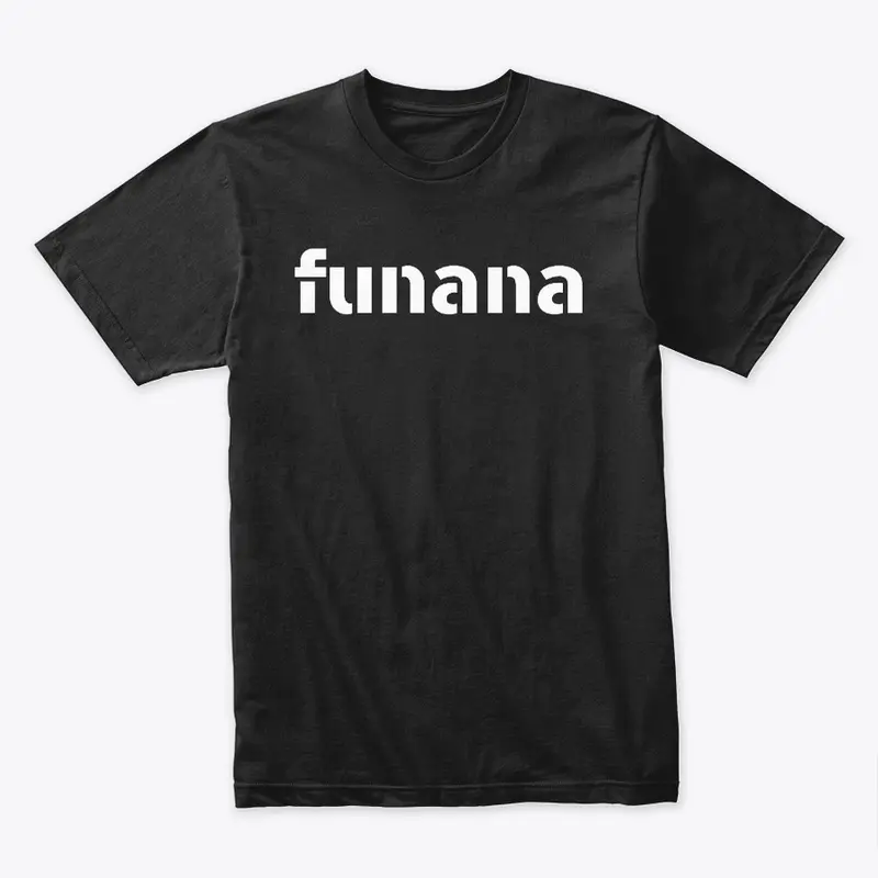 funana premium tee - black and large