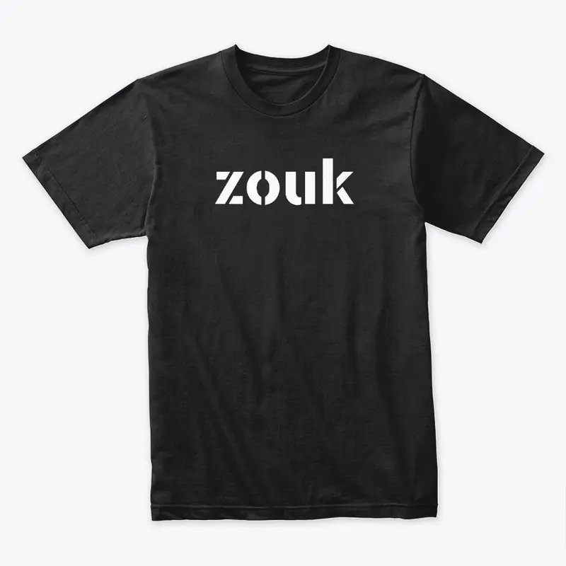 zouk premium tee - black and large