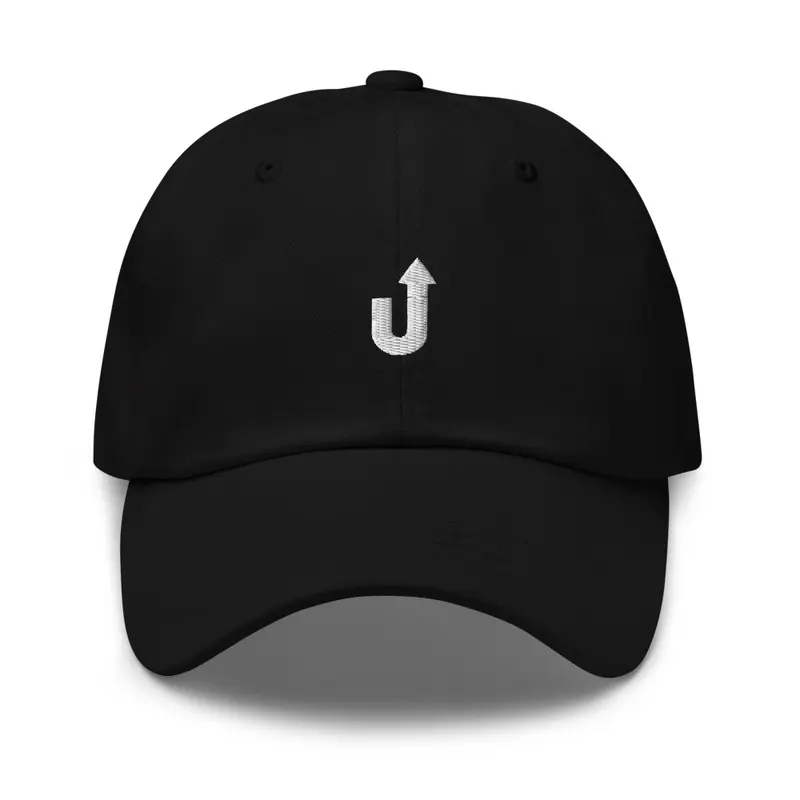 meet me up top - dad cap - black