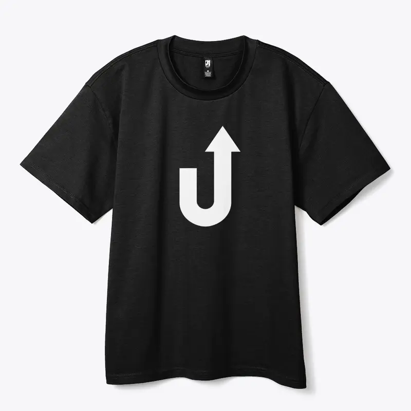 meet me up top - oversized tee - black