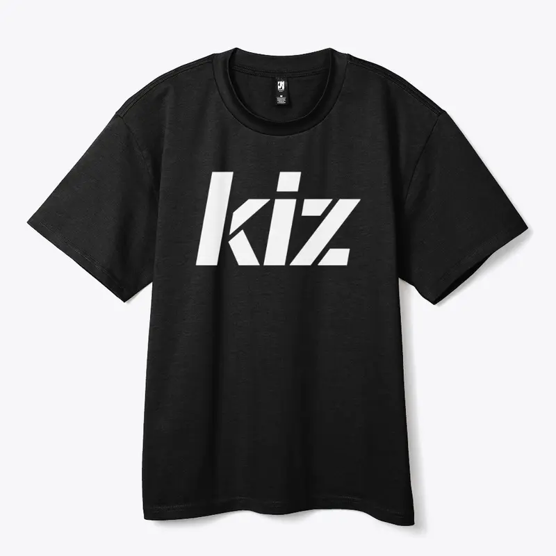 kiz - oversized tee - black